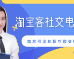 某站内部课程:淘宝客社交电商裂变,精准引流和粉丝裂变模式详解(共6节视频)-88共享
