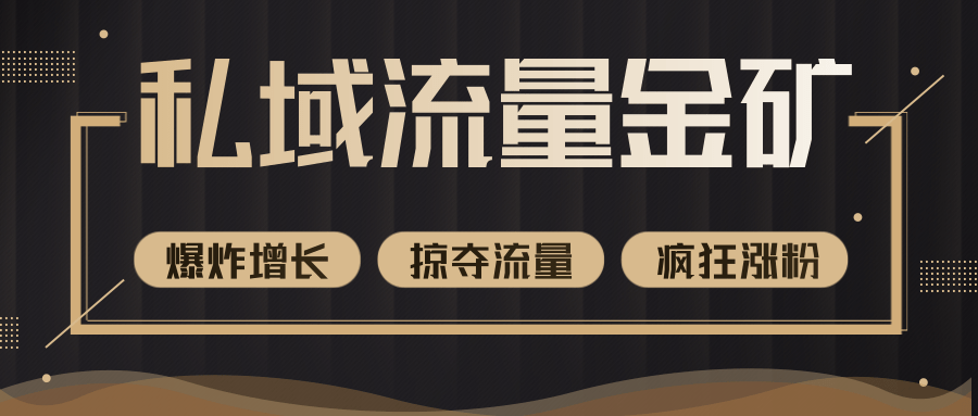 价值2200元私域流量的金矿，循环获取各大媒体精准流量，无限复制网红的精准流量！-88共享