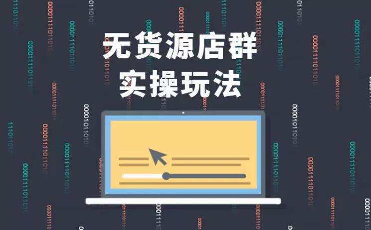 无货源店群实操玩法，蓝海选品的独特思路，店群软件操作方法（45节视频课）-88共享