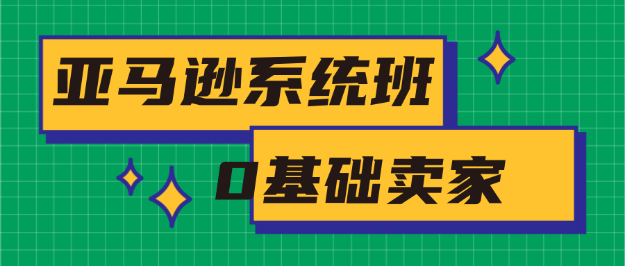 亚马逊系统班，专为0基础卖家量身打造，亚马逊运营流程与架构-88共享