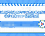 视频号新机制与不刷赞撸养生茶玩法，轻松日赚1000+-88共享
