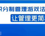 宅男·积分制管理游戏法则,让你从0到1,从1到N+,玩转积分制管理-88共享