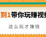 从0到1带你玩赚视频号:这么玩才赚钱,日引流500+日收入1000+核心玩法-88共享