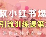 狼叔小红书爆款推广引流训练课第12期,手把手带你玩转小红书-88共享