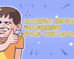 2021新风口-拼多多虚拟店:可多店批量操作,每个店一天收入在200-1000-88共享