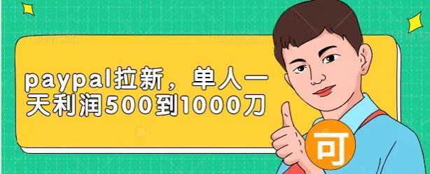 Paypal拉新赚美刀项目，单人一天利润500-1000刀【视频课程】-88共享