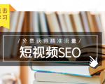 未来新趋势,布局短视频SEO,如何利用抖音SEO免费获得精准流量(3节课)-88共享