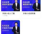 湛北·抖音小店入门进阶高阶合集,八大玩法打造百万店铺-88共享