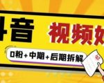 (燃烧好物)抖音视频好物分享实操课程(0粉+拆解+中期+后期)-88共享