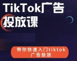 跨境B哥tiktok广告投放课,带你快速入门tiktok广告投放价值1680元-88共享