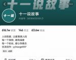 十一说故事·故事性中视频,观众快速共鸣从而快速变现的中视频玩法-88共享