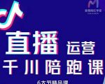 美尊-抖音直播运营千川系统课:直播运营规划、起号、主播培养、千川投放等-88共享