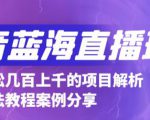 抖音最新蓝海直播玩法,3分钟赚30元,一天轻松1000+,只要你去直播就行【详细玩法教程】-88共享