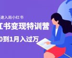 小红书变现特训营:带你快速入局小红书,从0到1月入过万-88共享