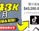 2022抖音国际版Tiktok赚钱项目:每天上传一个视频就轻松月入$43200-88共享