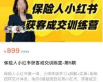 保险人小红书获客成交训练营,0基础高效玩转小红书,可复制的获客成交之路-88共享