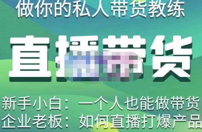 硬核传媒·直播带货（私人教练），实操实战教学，通俗易懂，学完后新手小白一个人也能做带货-88共享