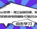 Daniel老师·独立站综合课,快速开启你的跨境电商道路-价值2599元-88共享