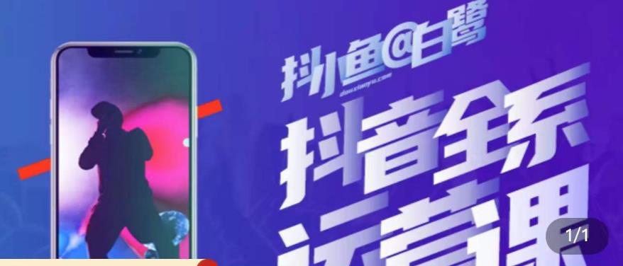 白鹭·主播内训营，运营主播话术起号进阶能力提升-88共享