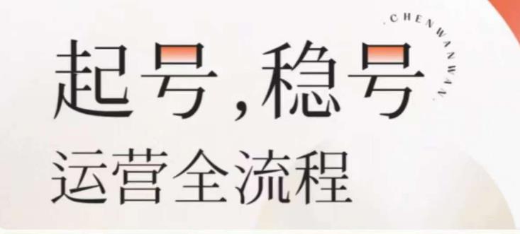 婉婉-起号稳号运营全流程，解决从小白到进阶所有运营知识，帮助解决账号所有运营难题-88共享