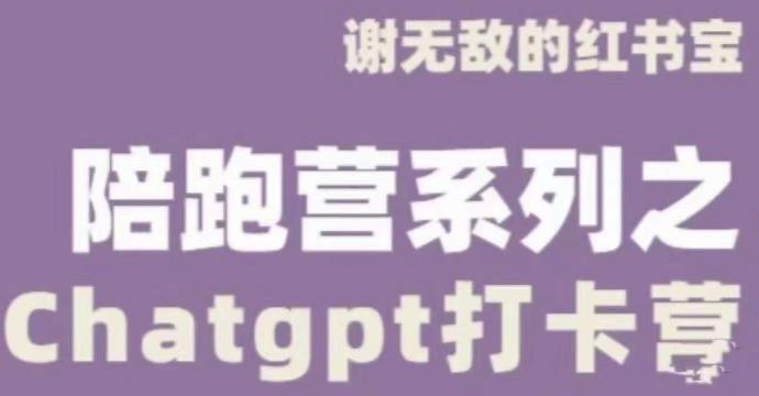 谢无敌ChatGPT打卡营，教你更好地使用ChatGPT来提高工作效率-88共享