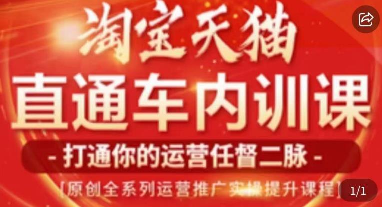 天问电商·2023淘宝天猫直通车内训课，零基础学起直通车运营实操课程-88共享