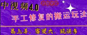 中视频4.0赛道：新手福音，入门简单，上手快【揭秘】-88共享
