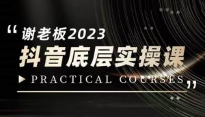 蟹老板·2023抖音底层实操课,打造短视频的底层认知-88共享