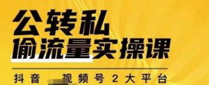 群响公转私偷流量实操课,致力于拥有更多自持,持续,稳定,精准的私域流量!-88共享