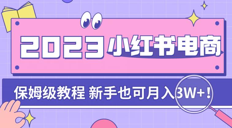 阿本小红书电商陪跑营4.0，带大家从0到1把小红书做起来-88共享