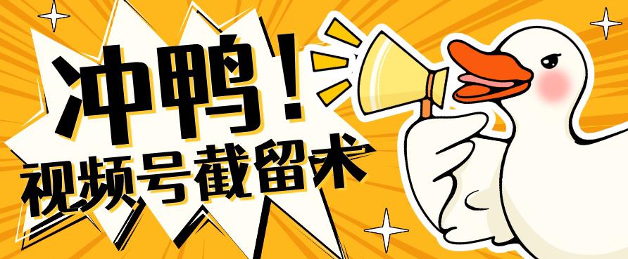 全球首发-视频号无限截留术-你不知道的流量沃土-88共享