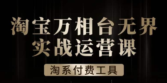 沧海·淘系万相台无界实战运营课，万相台无界实操全案例解析-88共享