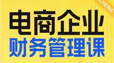 电商企业财务管理线上课，为电商企业规划财税-88共享