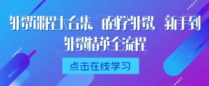 外贸课程大合集，0到1学外贸，新手到外贸精英全流程-88共享