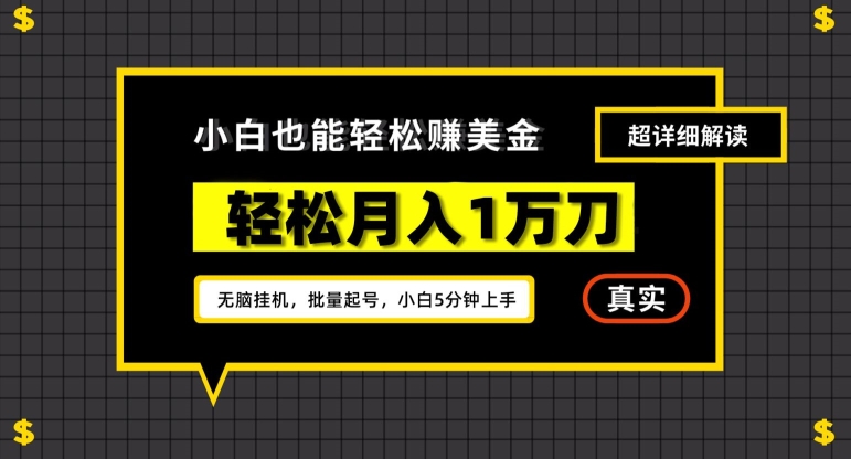 谷歌看广告撸美金2.0，无脑挂机，多号操作，月入1万刀【揭秘】-88共享