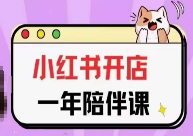 三九小红书开店一年陪伴课(更新)，从0到1玩赚小红书开店-88共享