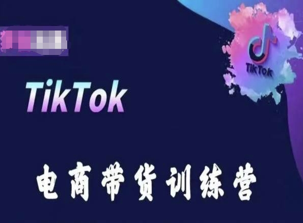 TikTok电商带货训练营，跟随时代潮流，跨境掘金-88共享