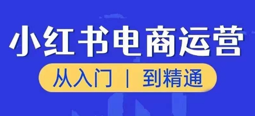 小红书电商运营课，从入门到精通，带你抓住又一个赚钱风口-88共享