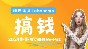 法国闲鱼Leboncoin跨境电商教程:环境邮箱电话解决产品上传及流量,悄悄赚钱【揭秘】-88共享