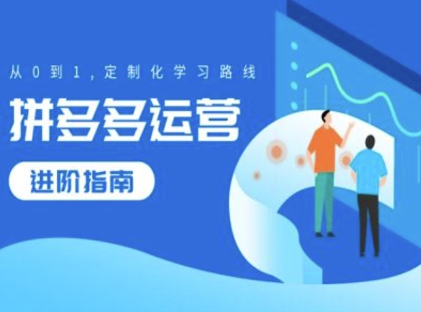 拼多多运营进阶指南，从0到1定制化学习路线-88共享