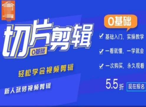 0基础IP切片剪辑，轻松学会视频剪辑，新人玩转视频剪辑-88共享