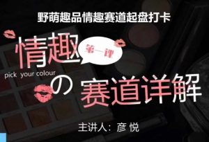 比高社群:情趣赛道训练营,野萌趣品情趣赛道起盘打卡,市场刚需项目-88共享