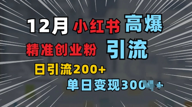 小红书一张图片“引爆”创业粉，单日+200+精准创业粉 可筛选付费意识创业粉【揭秘】-88共享