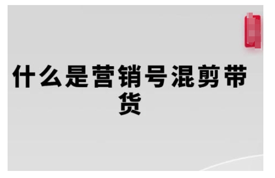 营销号混剪带货，从内容创作到流量变现的全流程，教你用营销号形式做混剪带货-88共享