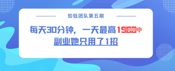副业她只用了1招，每天30分钟，无脑二创，一天最高1.5k-88共享