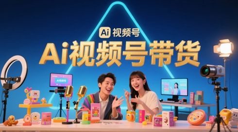 风口已至！AI视频号带货轻松月入过1W，99%的普通人却卡在内容制作门槛-88共享