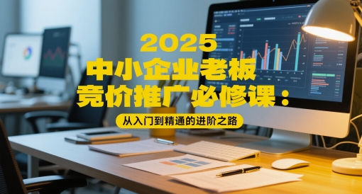 2025中小企业老板竞价推广必修课：从入门到精通的进阶之路-88共享