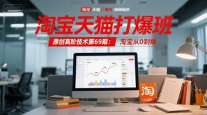 淘宝天猫打爆班原创高阶技术第69期:淘宝从0到爆-88共享