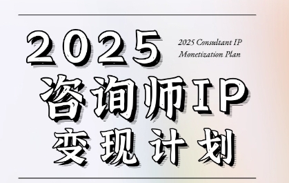 7天构建咨询师变现系统，2025咨询师IP变现计划训练营-88共享