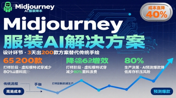 AI在服装领域的运用，使用midjourney做服装辅助企业降低成本-88共享